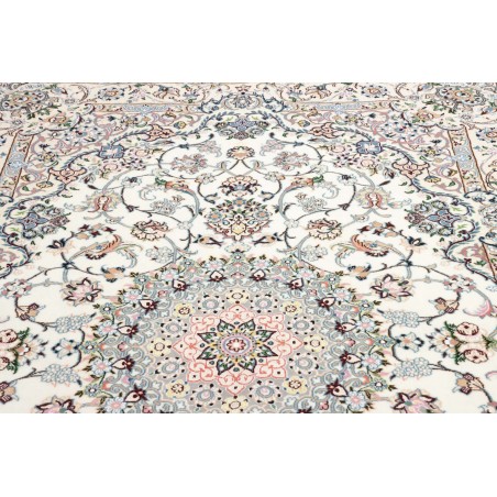 Tappeto Nain 9La Persia bianco verde 160x296