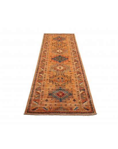 Tappeto Kazak Fine Pakistan arancione 79x252