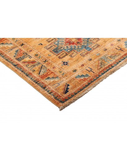 Tappeto Kazak Fine Pakistan arancione 79x252