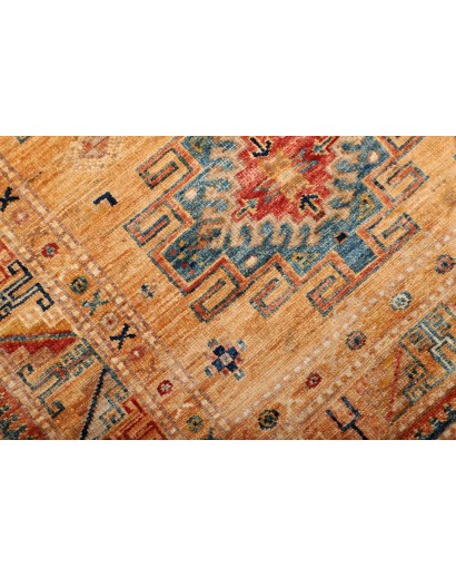 Tappeto Kazak Fine Pakistan arancione 79x252