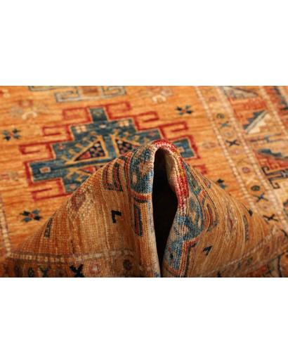 Tappeto Kazak Fine Pakistan arancione 79x252