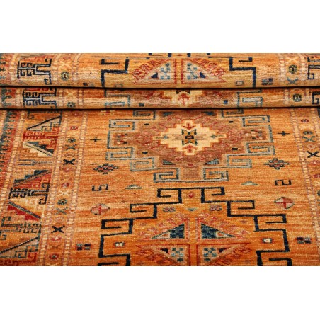 Tappeto Kazak Fine Pakistan arancione 79x252