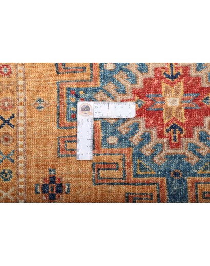 Tappeto Kazak Fine Pakistan arancione 79x252
