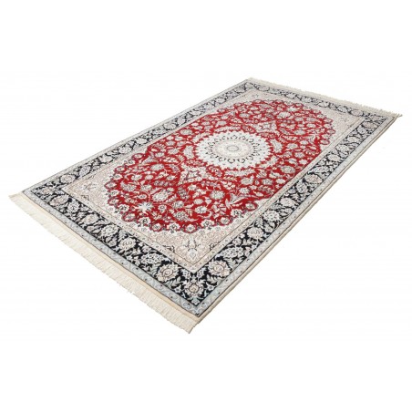 Tappeto Nain 9La Persia bianco marrone 147x246