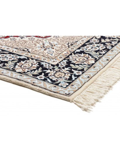 Tappeto Nain 9La Persia bianco marrone 147x246