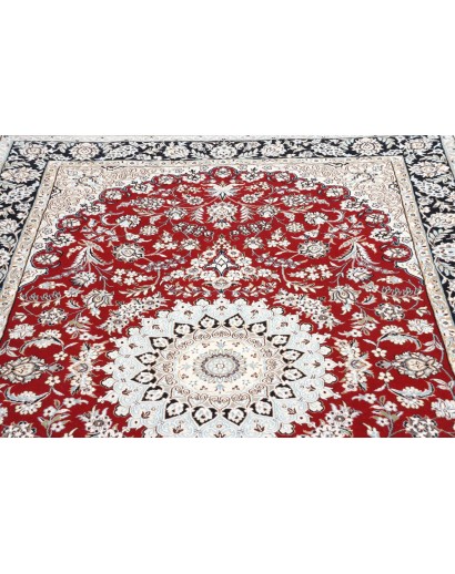 Tappeto Nain 9La Persia bianco marrone 147x246