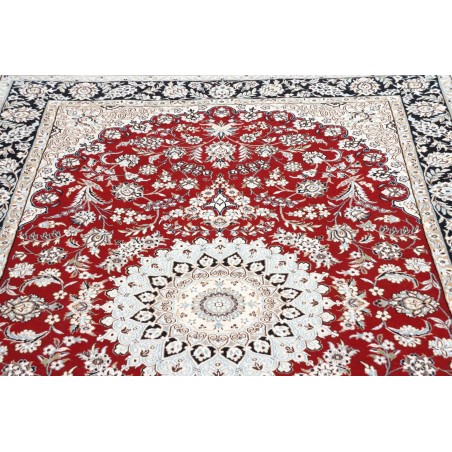 Tappeto Nain 9La Persia bianco marrone 147x246