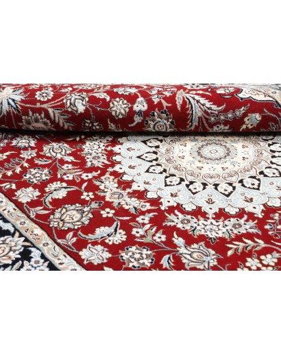 Tappeto Nain 9La Persia bianco marrone 147x246