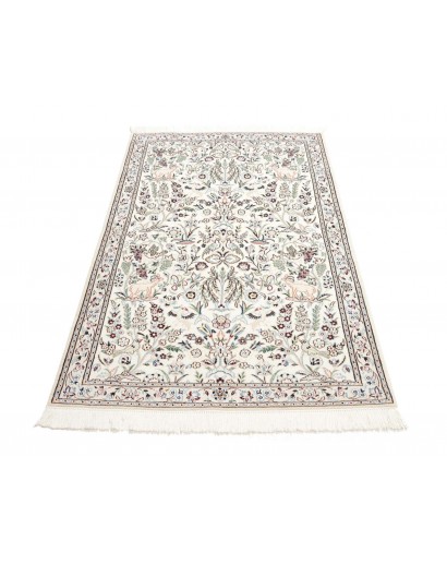 Tappeto Nain 9La Persia bianco grigio 103x163