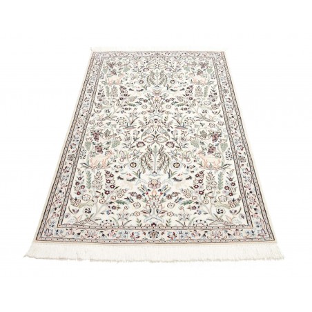 Tappeto Nain 9La Persia bianco grigio 103x163