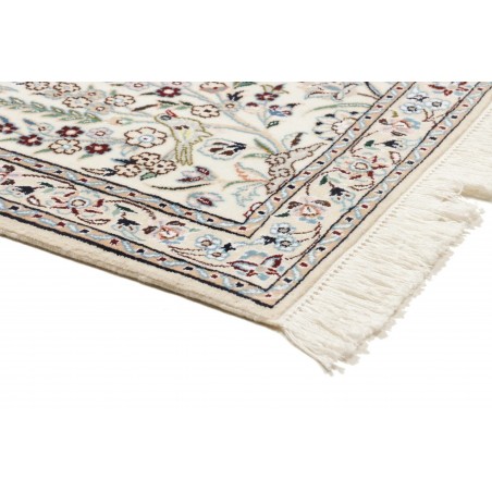 Tappeto Nain 9La Persia bianco grigio 103x163