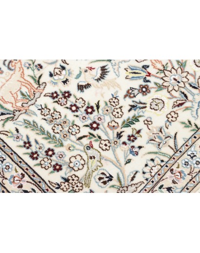 Tappeto Nain 9La Persia bianco grigio 103x163