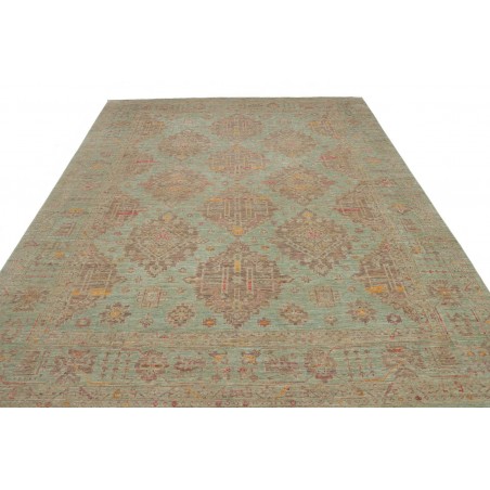 Tappeto Tribal Pakistan azzurro marrone 238x310