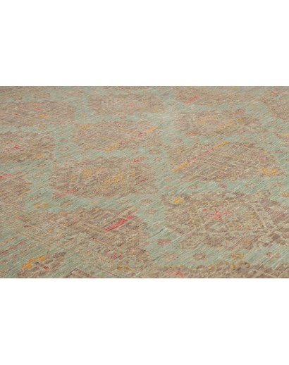 Tappeto Tribal Pakistan azzurro marrone 238x310