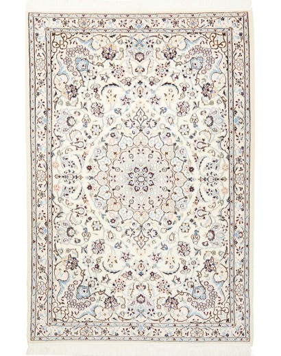 Tappeto Nain 9La Persia bianco verde 104x153
