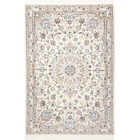 Tappeto Nain 9La Persia bianco verde 104x153