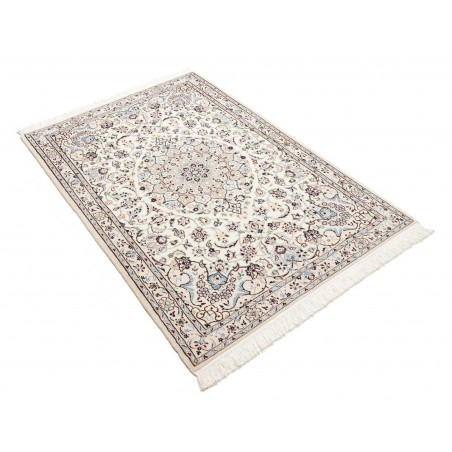 Tappeto Nain 9La Persia bianco verde 104x153