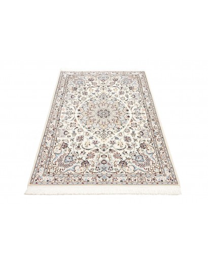 Tappeto Nain 9La Persia bianco verde 104x153