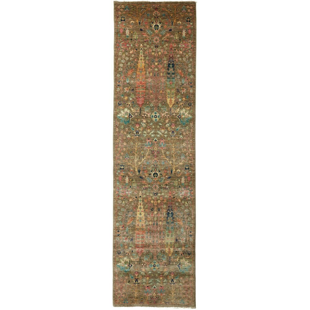 Tappeto Shahi Fine Pakistan azzurro 80x294