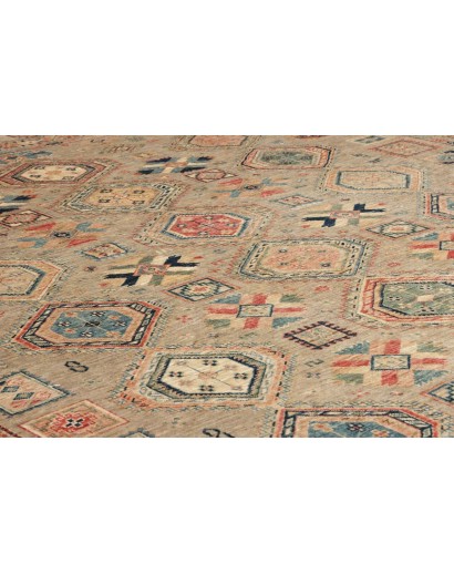Tappeto Kazak Fine Pakistan marrone 273x374