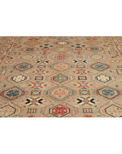Tappeto Kazak Fine Pakistan marrone 273x374