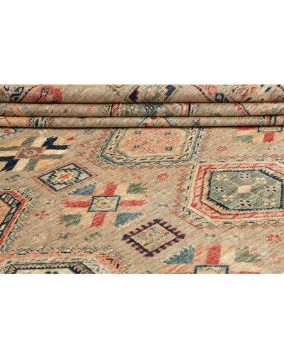 Tappeto Kazak Fine Pakistan marrone 273x374