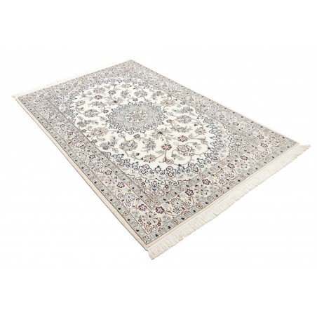 Tappeto Nain 9La Persia bianco grigio 130x205