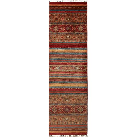 Tappeto Samarkand Pakistan marrone grigio 83x293