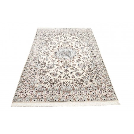 Tappeto Nain 9La Persia bianco grigio 130x202