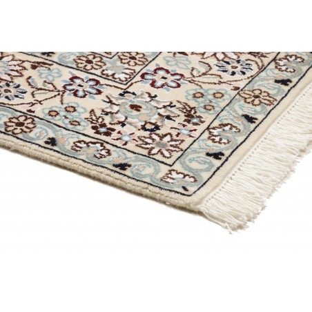 Tappeto Nain 9La Persia bianco grigio 130x202