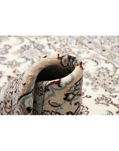 Tappeto Nain 9La Persia bianco grigio 130x202