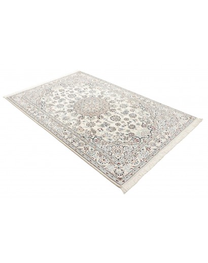 Tappeto Nain 9La Persia bianco grigio 140x220