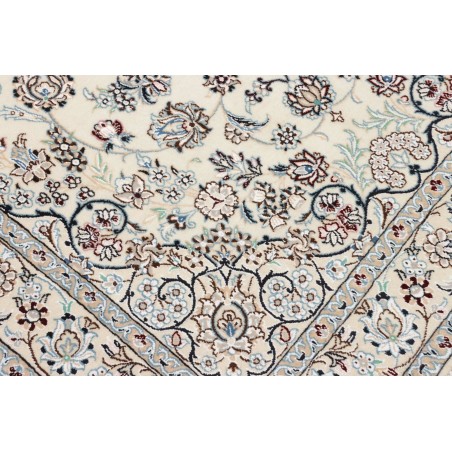 Tappeto Nain 9La Persia bianco grigio 140x220