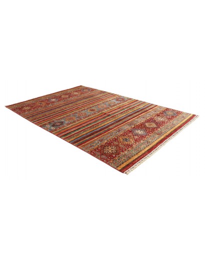 Tappeto Samarkand Pakistan marrone grigio 206x297