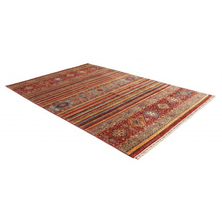 Tappeto Samarkand Pakistan marrone grigio 206x297