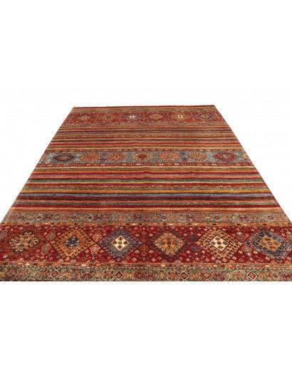 Tappeto Samarkand Pakistan marrone grigio 206x297