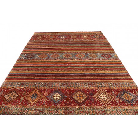 Tappeto Samarkand Pakistan marrone grigio 206x297