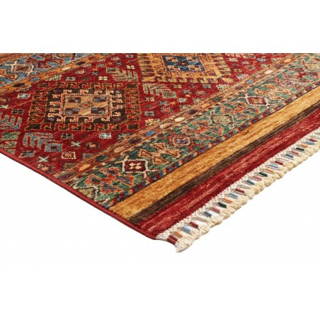 Tappeto Samarkand Pakistan marrone grigio 206x297