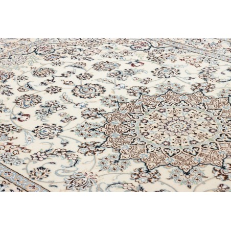 Tappeto Nain 9La Persia bianco grigio 140x220