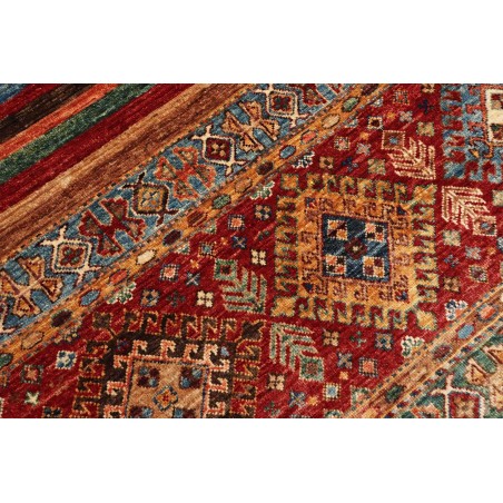 Tappeto Samarkand Pakistan marrone grigio 206x297