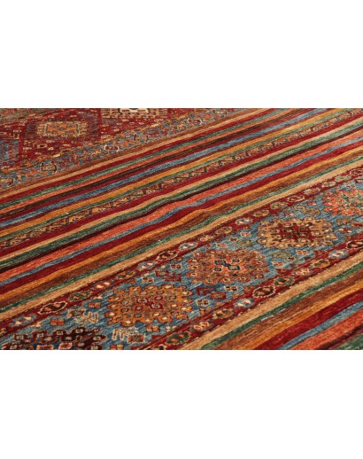 Tappeto Samarkand Pakistan marrone grigio 206x297