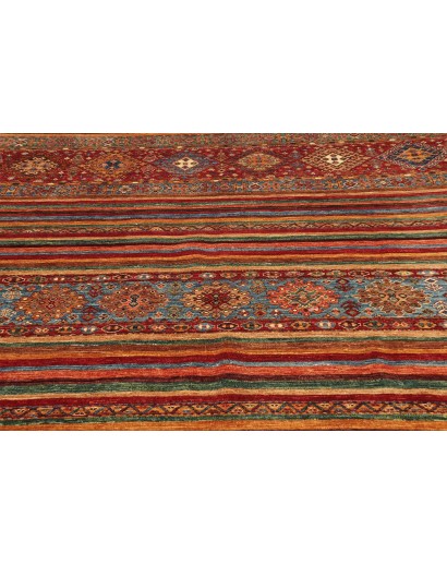 Tappeto Samarkand Pakistan marrone grigio 206x297