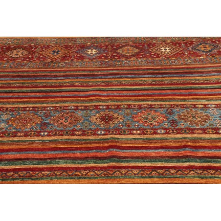 Tappeto Samarkand Pakistan marrone grigio 206x297