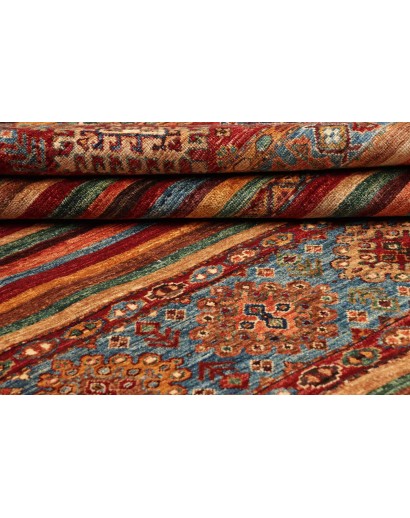 Tappeto Samarkand Pakistan marrone grigio 206x297