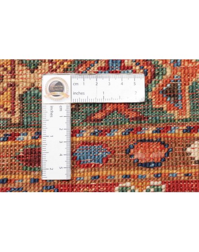 Tappeto Samarkand Pakistan marrone grigio 206x297