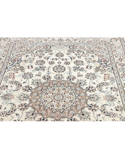 Tappeto Nain 9La Persia bianco grigio 140x220