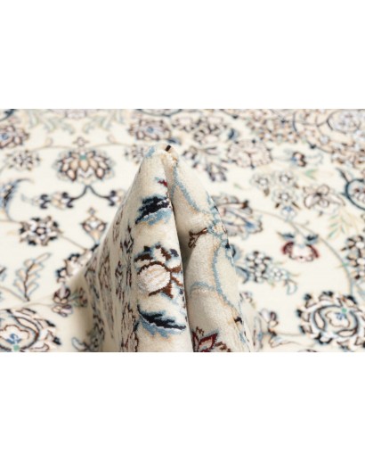 Tappeto Nain 9La Persia bianco grigio 140x220