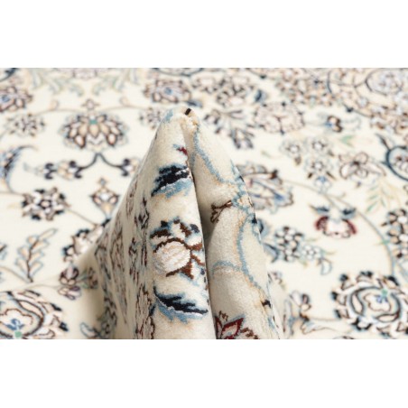 Tappeto Nain 9La Persia bianco grigio 140x220