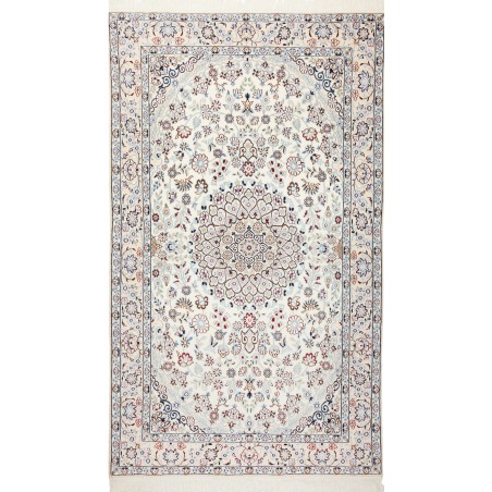 Tappeto Nain 9La Persia bianco azzurro 130x220
