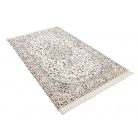 Tappeto Nain 9La Persia bianco azzurro 130x220